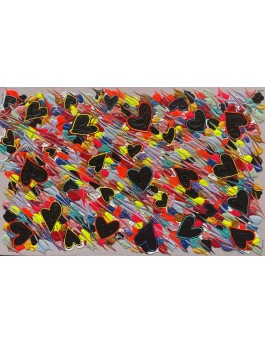 N°962 Coeur Colorful