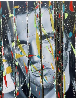 N°344 hombre - huile sur...